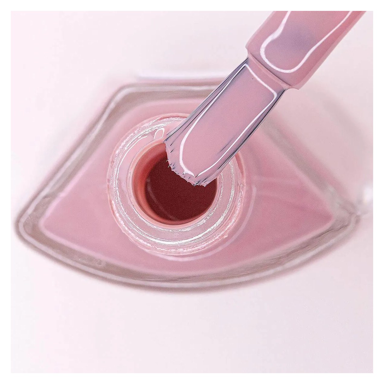 Esmalte Risqué Diamond Gel Sal Rosa Hipoalergênico com 9,5ml