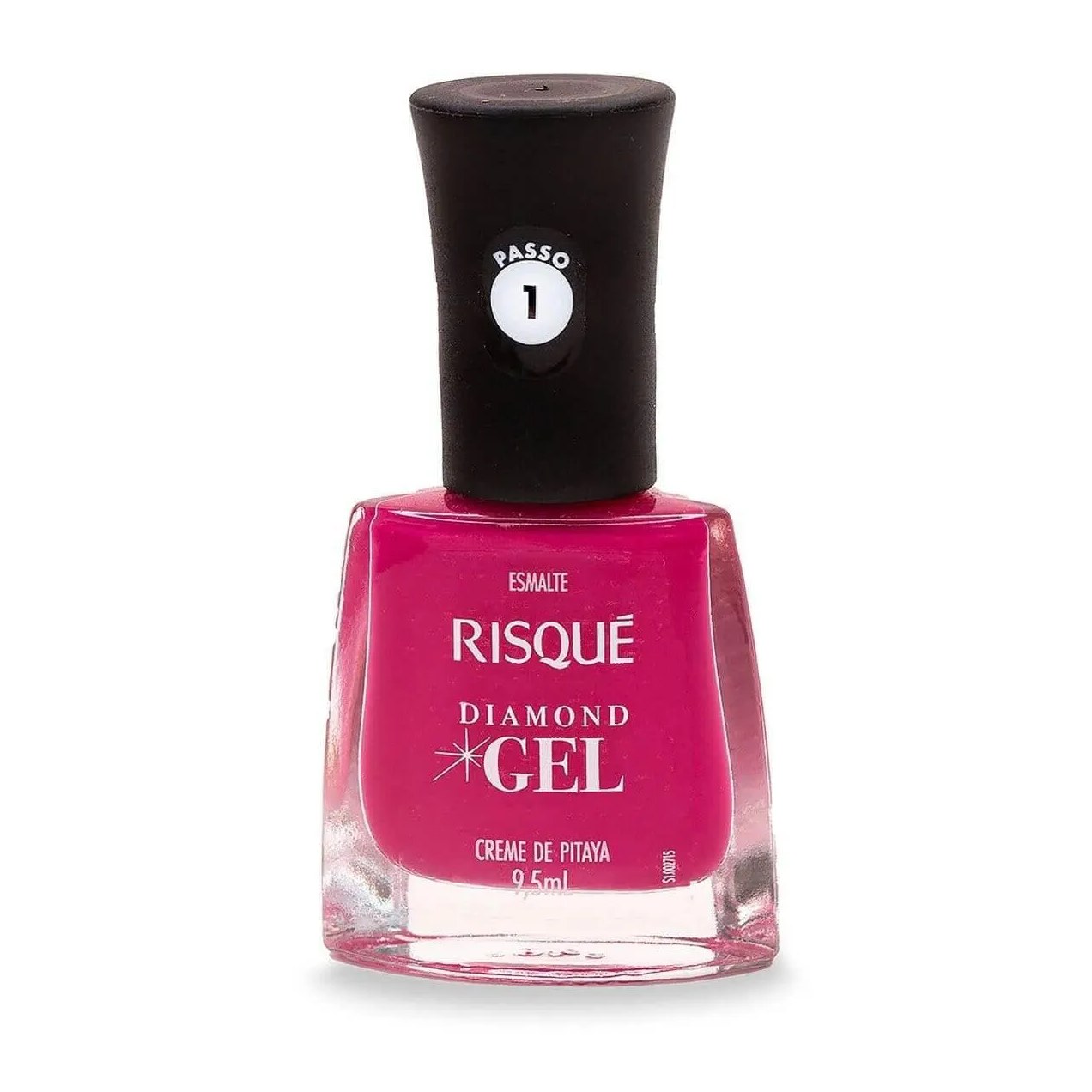 Esmalte Cremoso Risqué Diamond Gel Creme de Pitaya Hipoalergênico com 9,5ml