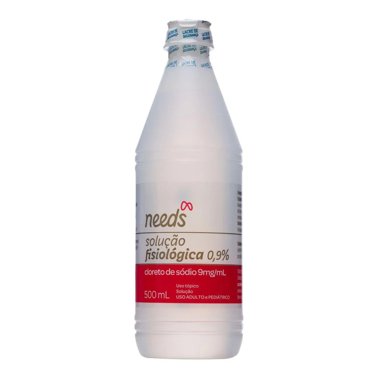 Soro Fisiológico Cloreto de Sódio 0,9% Needs 500ml