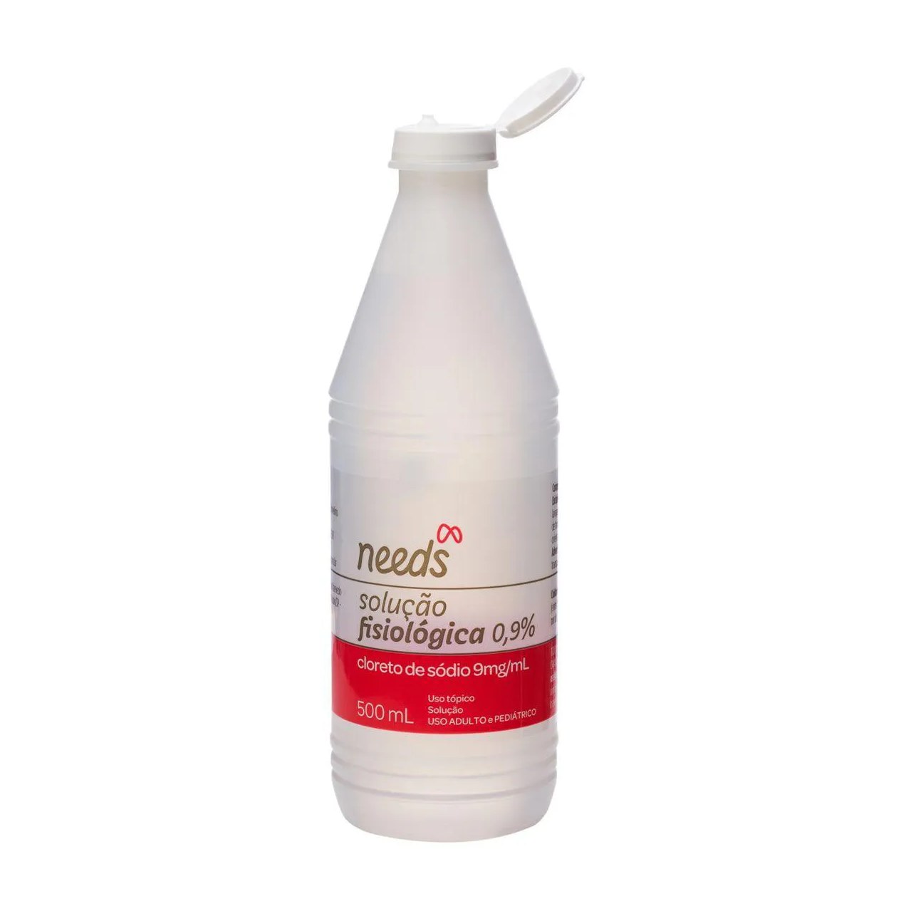 Soro Fisiológico Cloreto de Sódio 0,9% Needs 500ml