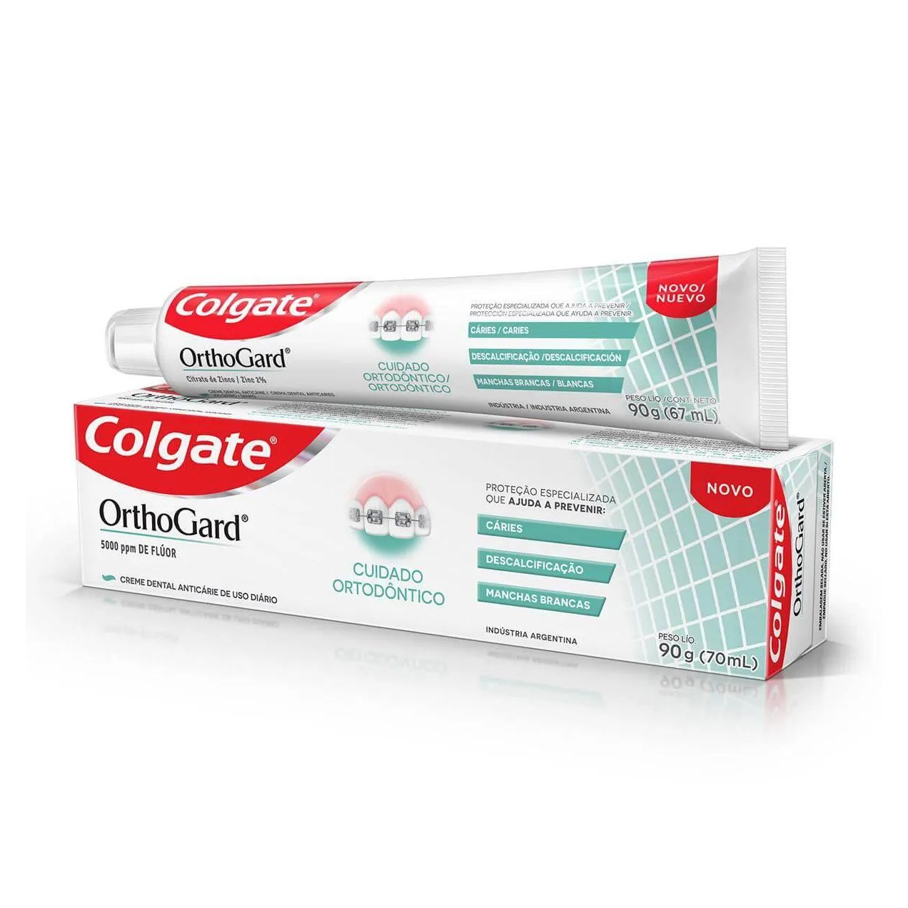 Creme Dental Colgate OrthoGard Cuidado Ortodôntico 90g
