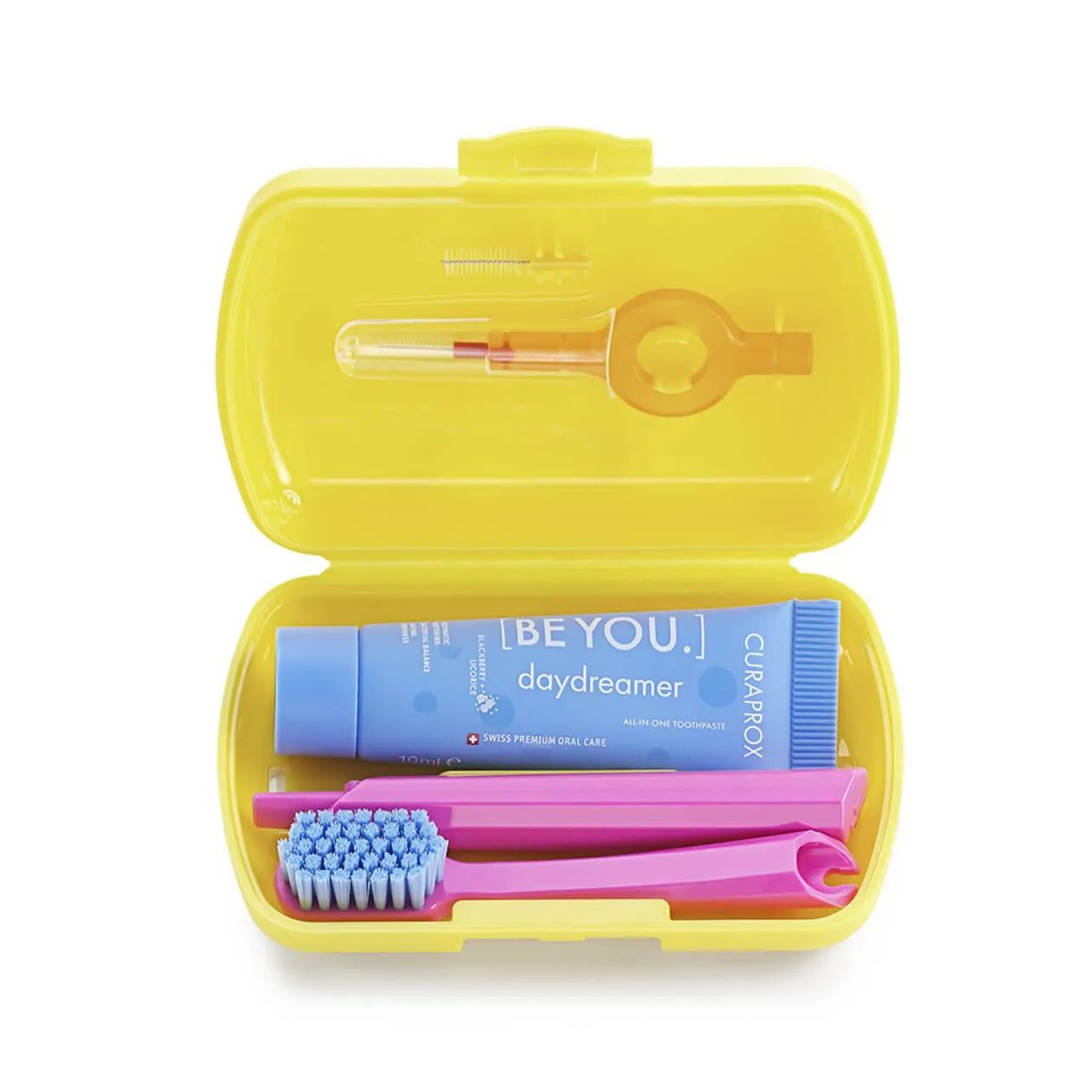 Kit Viagem Curaprox Escova de Dente 5460 + Escova Interdental + Pasta de Dente 10ml