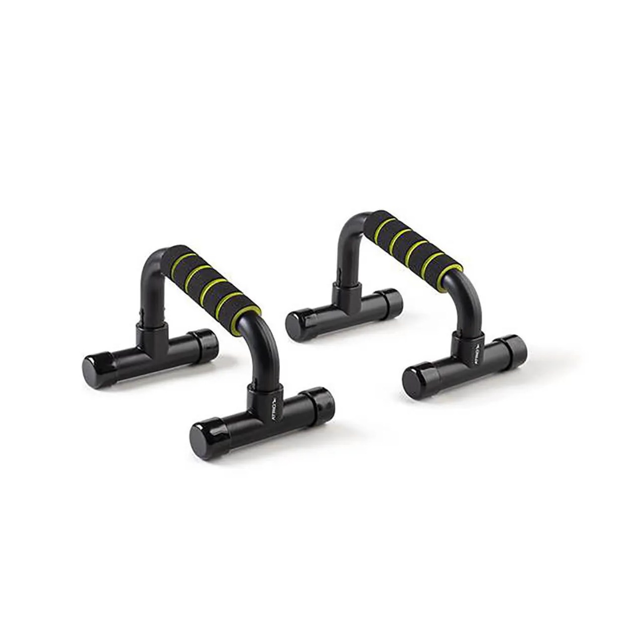 Apoio para Flexão Fitness Preto/Neon ES240 com 1 par