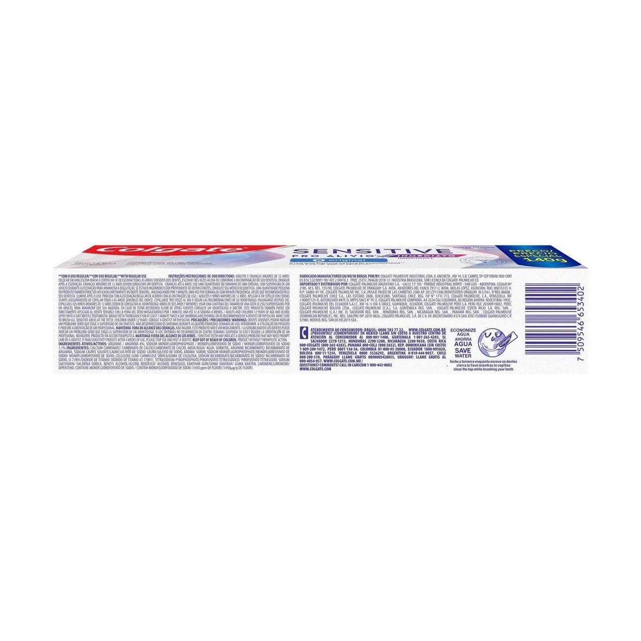 Pasta de Dente Colgate Sensitive Pro-Alívio Imediato com 140g