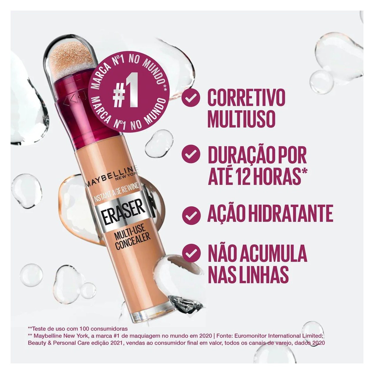 Corretivo Líquido Maybelline Eraser Instant Age Rewind 122 Sand 5.9ml