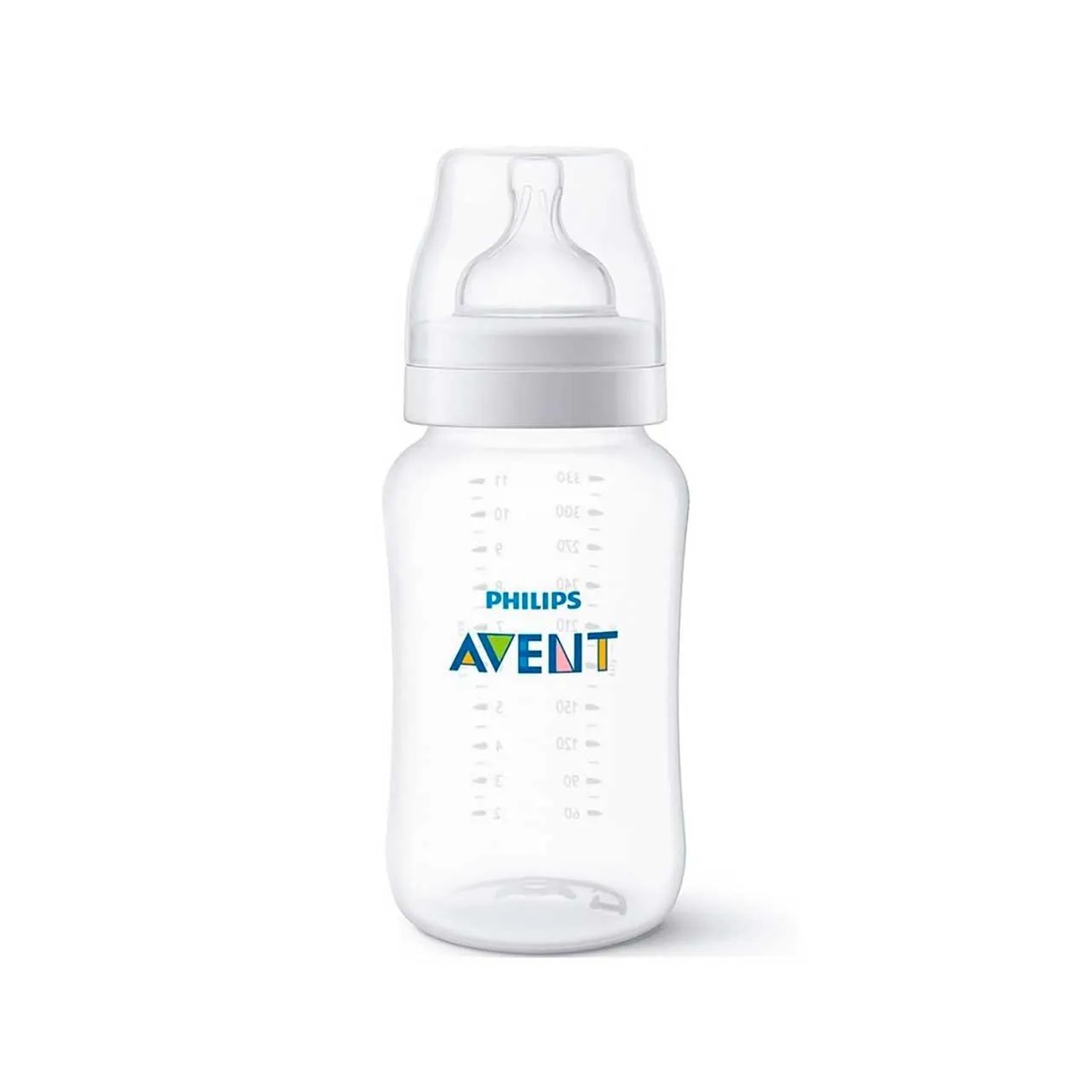 Mamadeira Anti-Colic Avent Philips Transparente com Sistema Anticólicas com 1 unidade