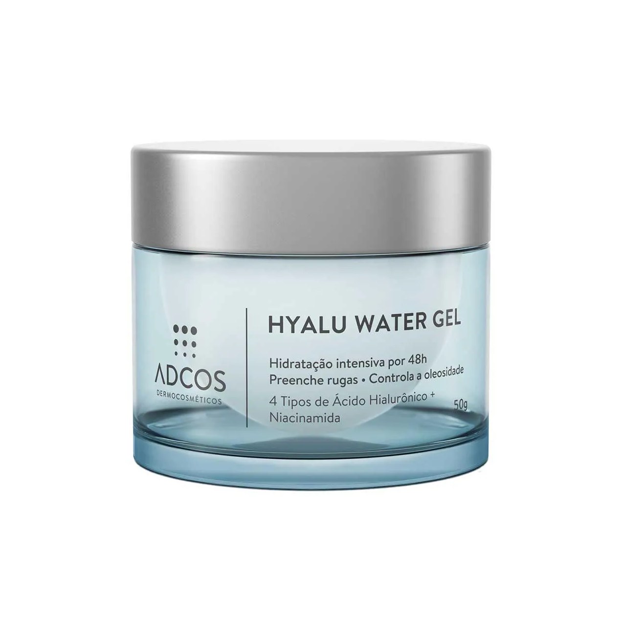 Gel Facial Adcos Hyalu Water Gel com 50g