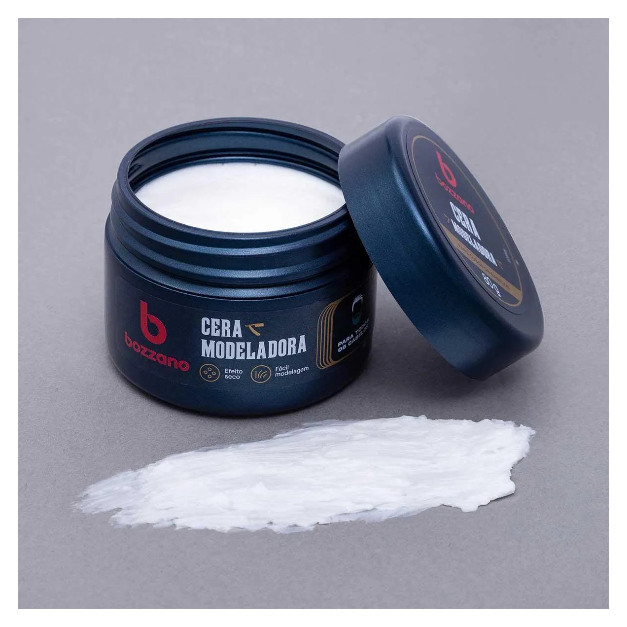 Cera Modeladora Capilar Bozzano Efeito Seco com 80g
