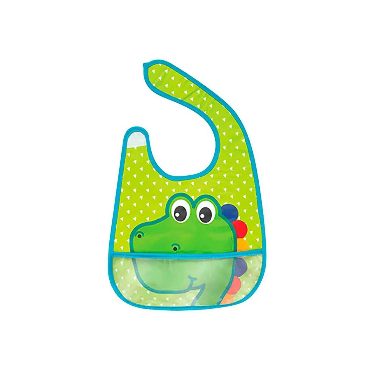 Babador com Bolso Buba Baby Dinossauro 1 unidade