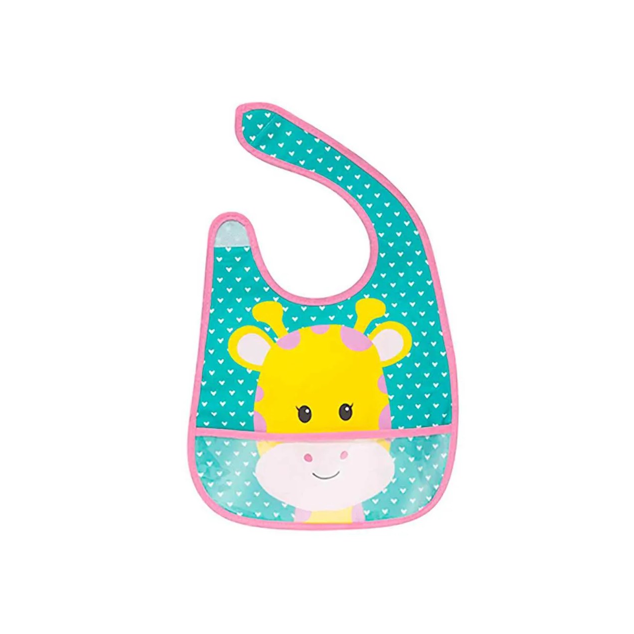 Babador com Bolso Buba Baby Girafa 1 unidade