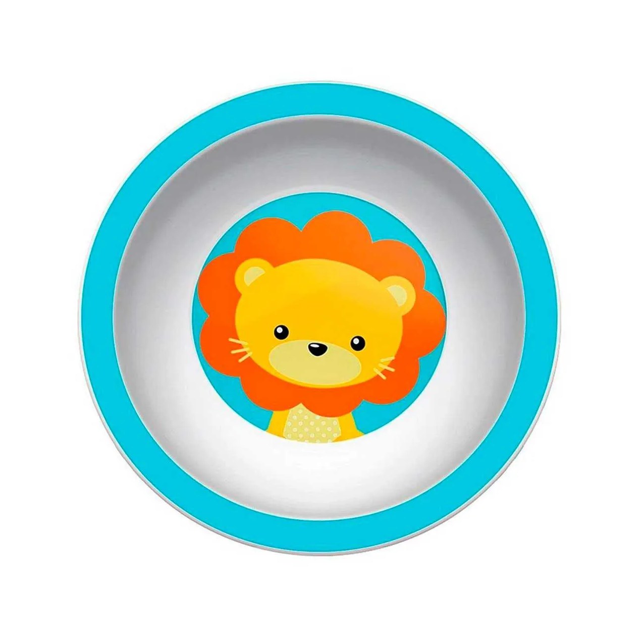 Prato Bowl Buba Baby Animal Fun Leão 1 unidade