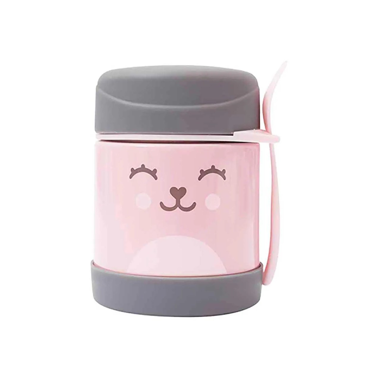 Pote Térmico para Alimentos com Colher Buba Baby Gumy Rosa 1 unidade