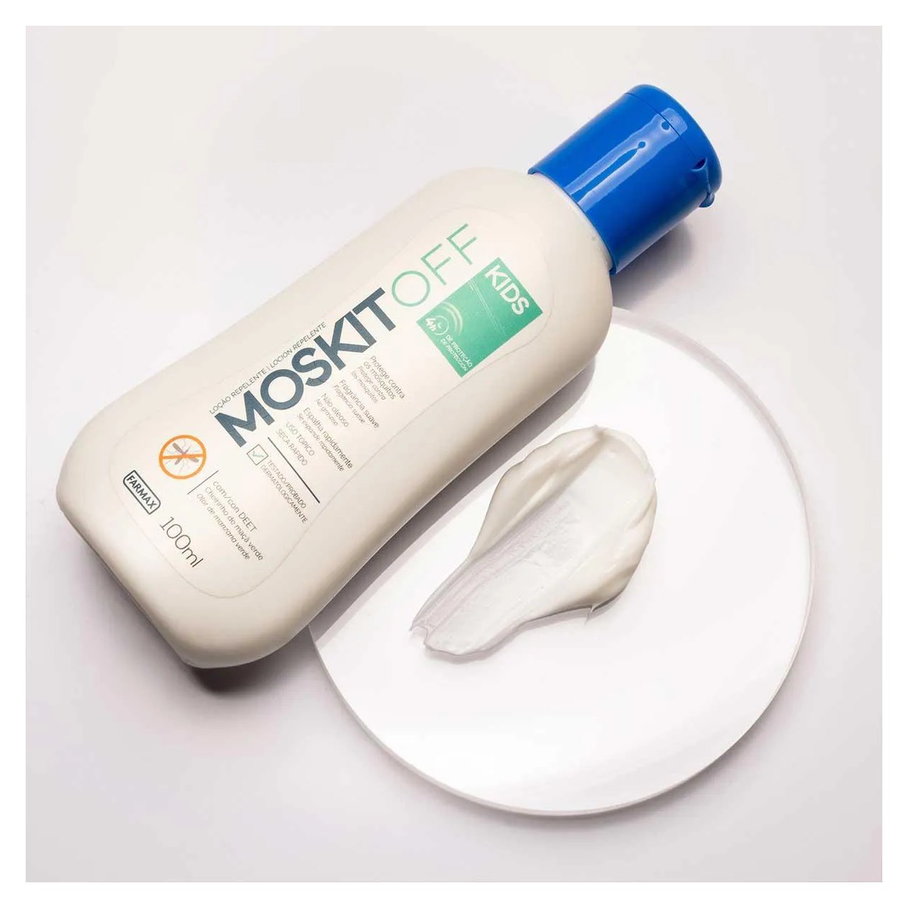 Repelente de Inseto Infantil Moskitoff Kids com DEET Loção 100ml