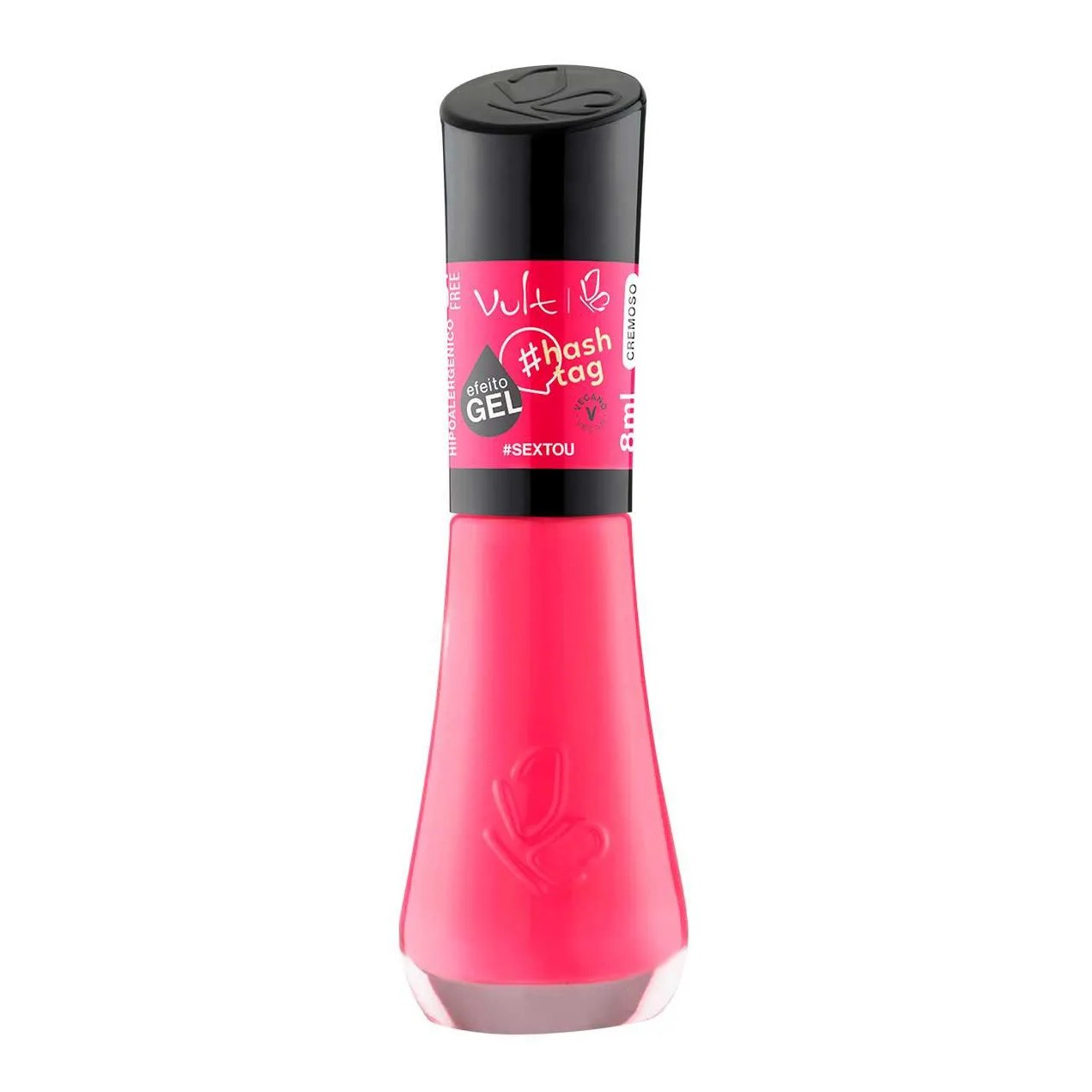 Esmalte Cremoso Vult 5Free #Hashtag 8ml - #sextou
