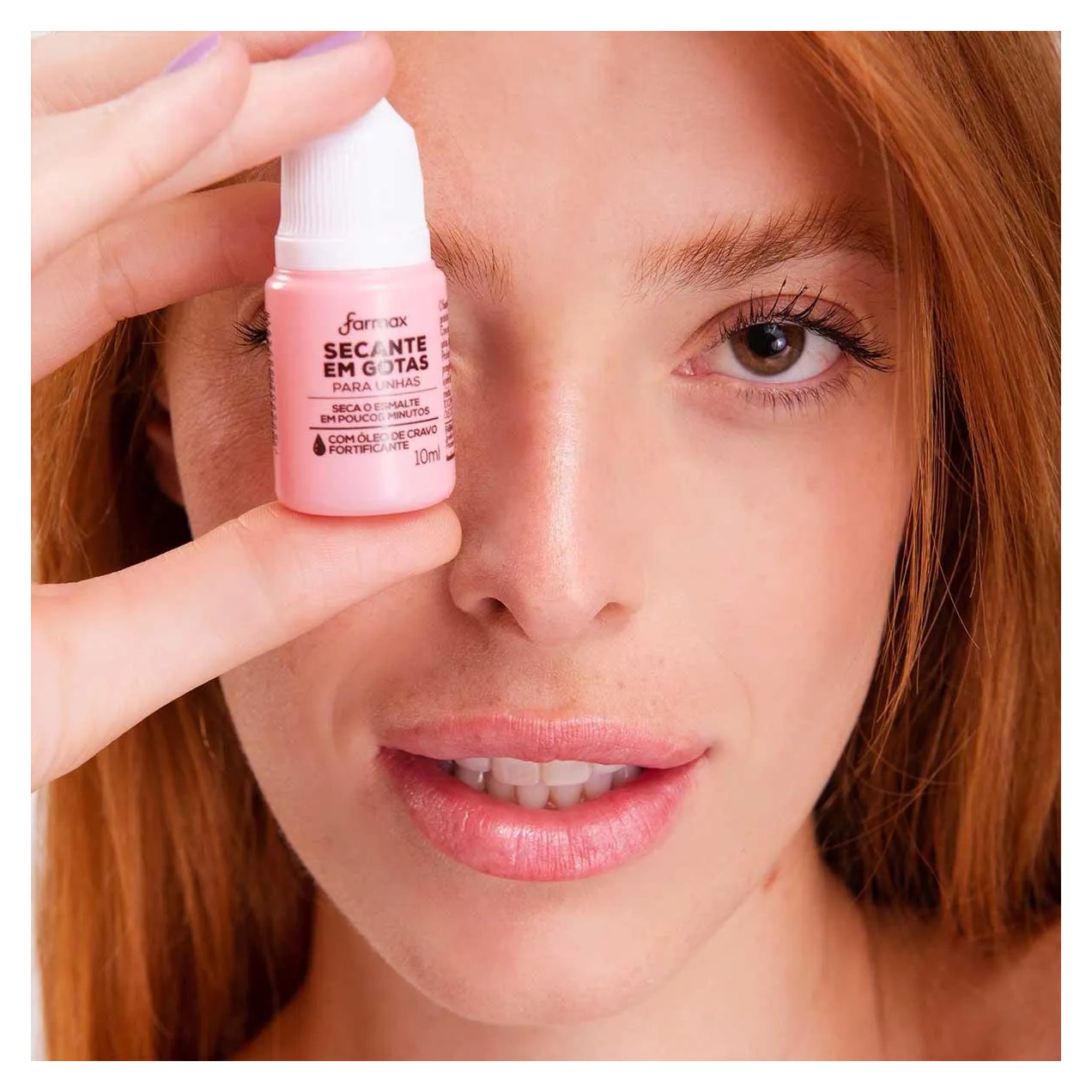 Secante em Gotas para Unhas Farmax com 10ml
