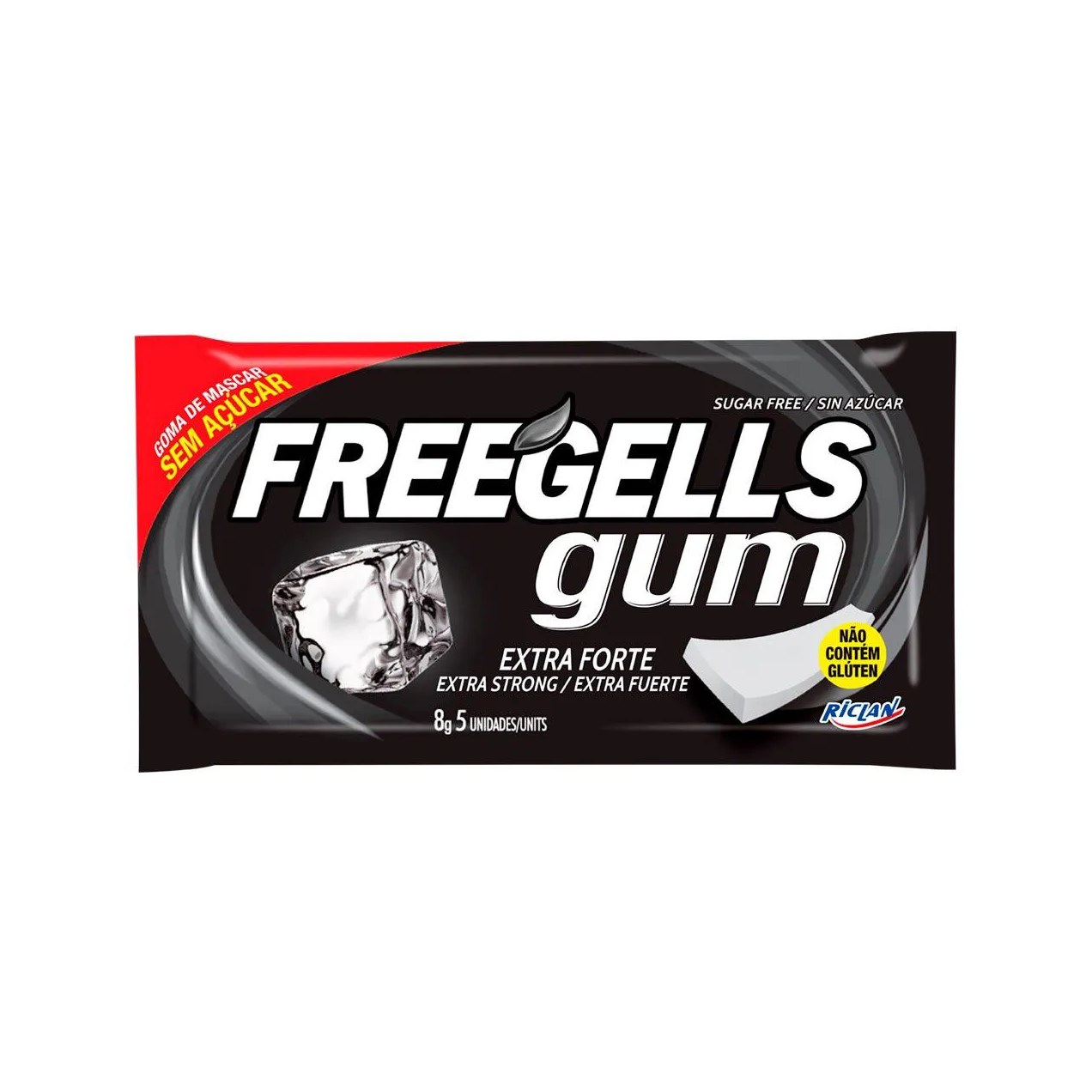 Goma de Mascar Freegells Extra Forte 8g