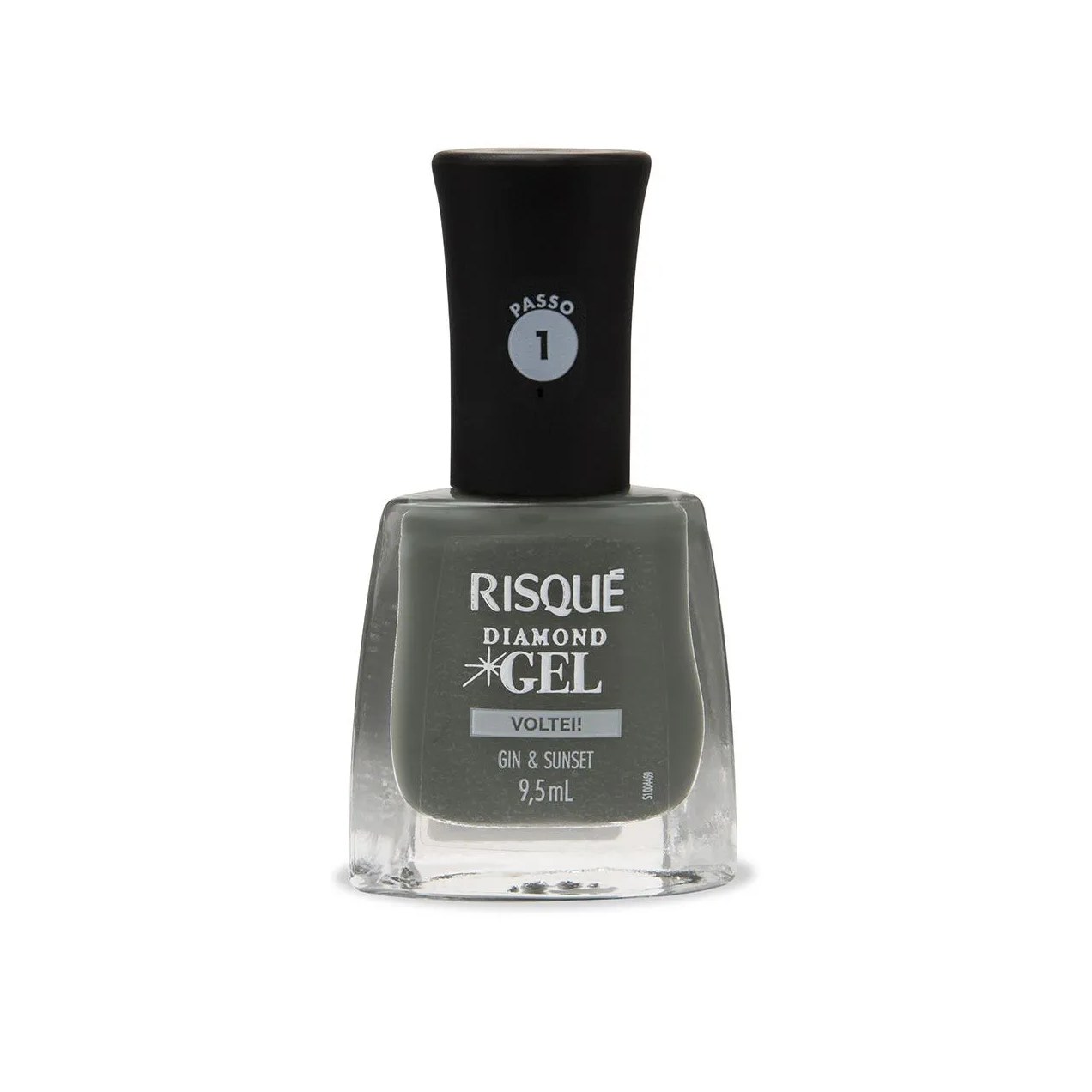 Esmalte Cremoso Risqué Diamond Gel Mix & Drinks 9,5ml - Gin & Sunset