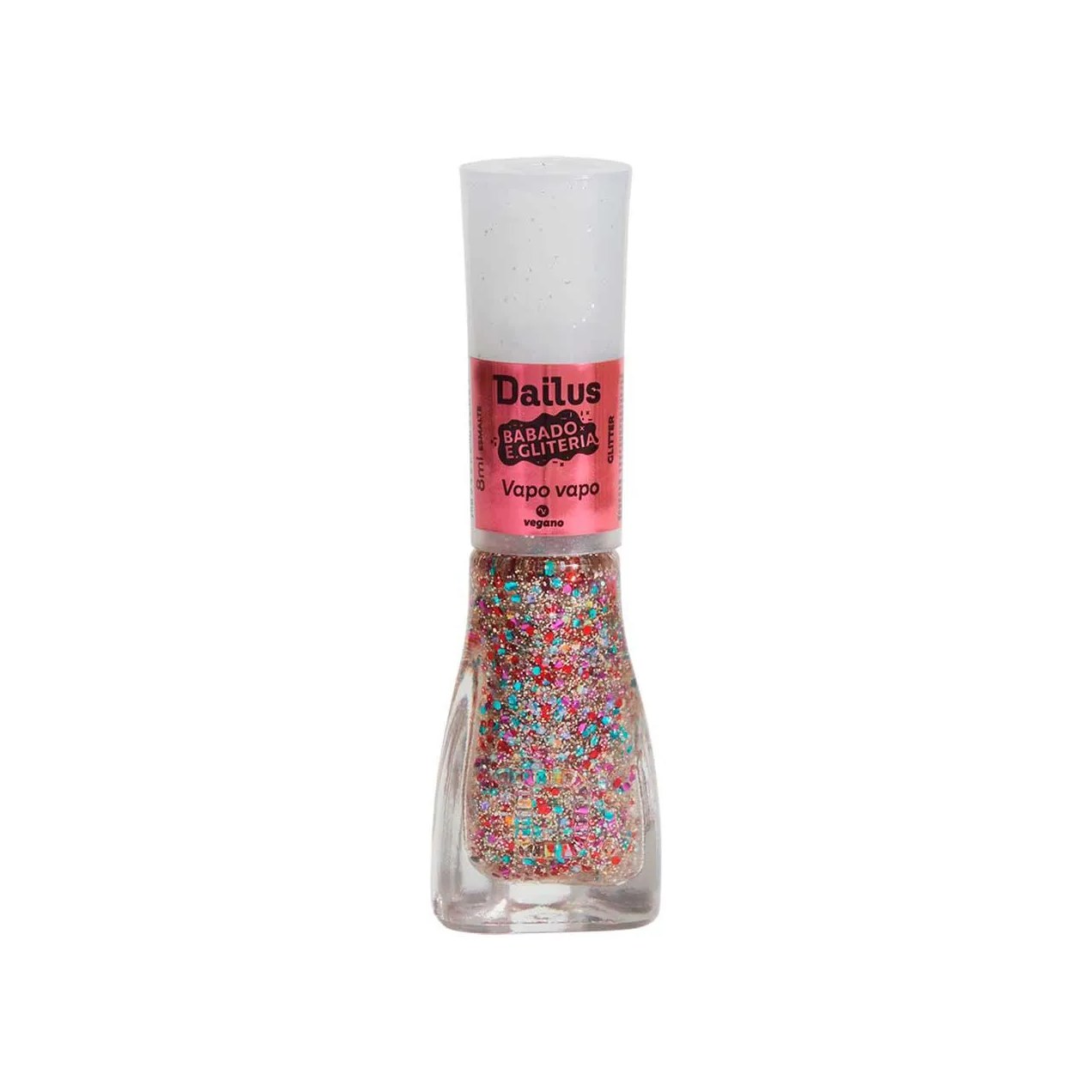 Esmalte Dailus Babado e Gliteria 8ml - Vapo Vapo