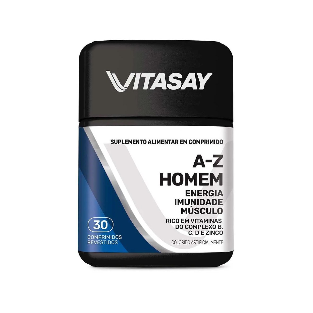 Polivitamínico Vitasay A-Z Homem 30 comprimidos