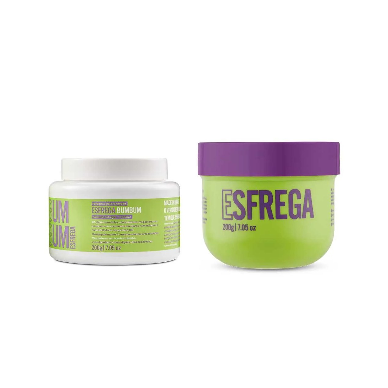 Esfoliante Facial e Corporal Esfrega Beleza Brasileira 200g