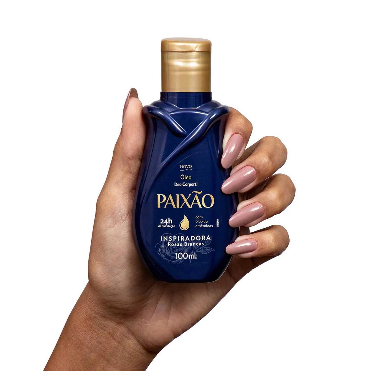 Óleo Corporal Paixão Inspiradora Rosas Brancas 100ml