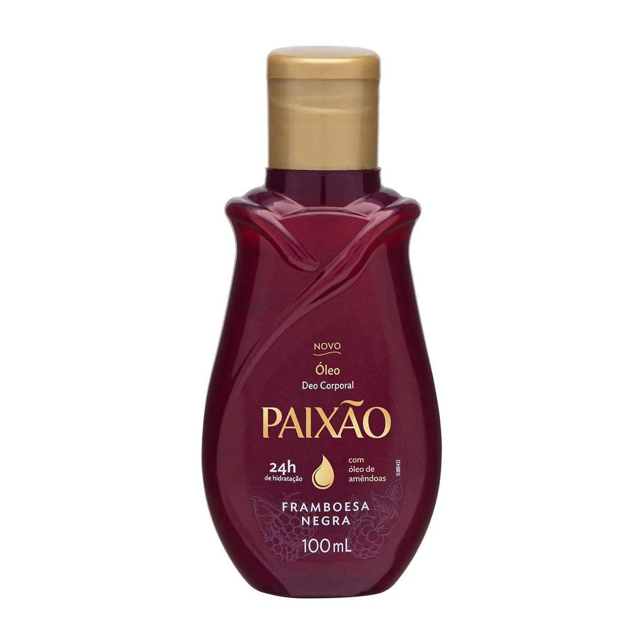 Óleo Corporal Paixão Framboesa Negra 100ml