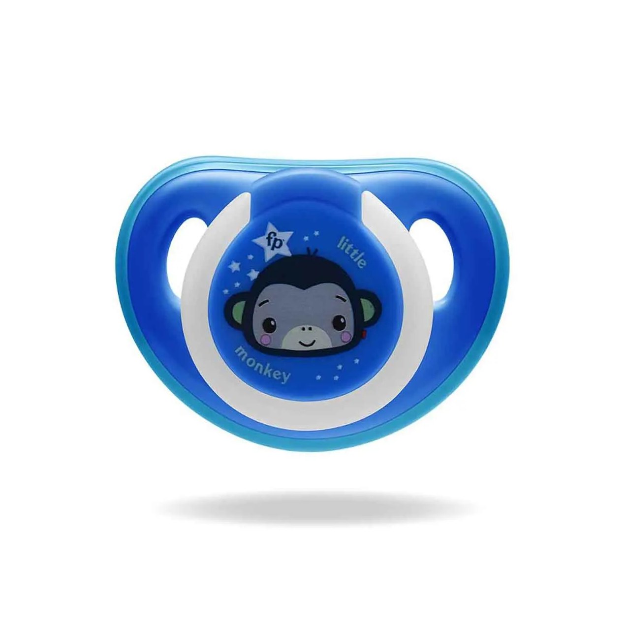 Chupeta Fisher-Price First Moments Glow com Case Esterilizador Nº 2 Azul - 1 Unidade