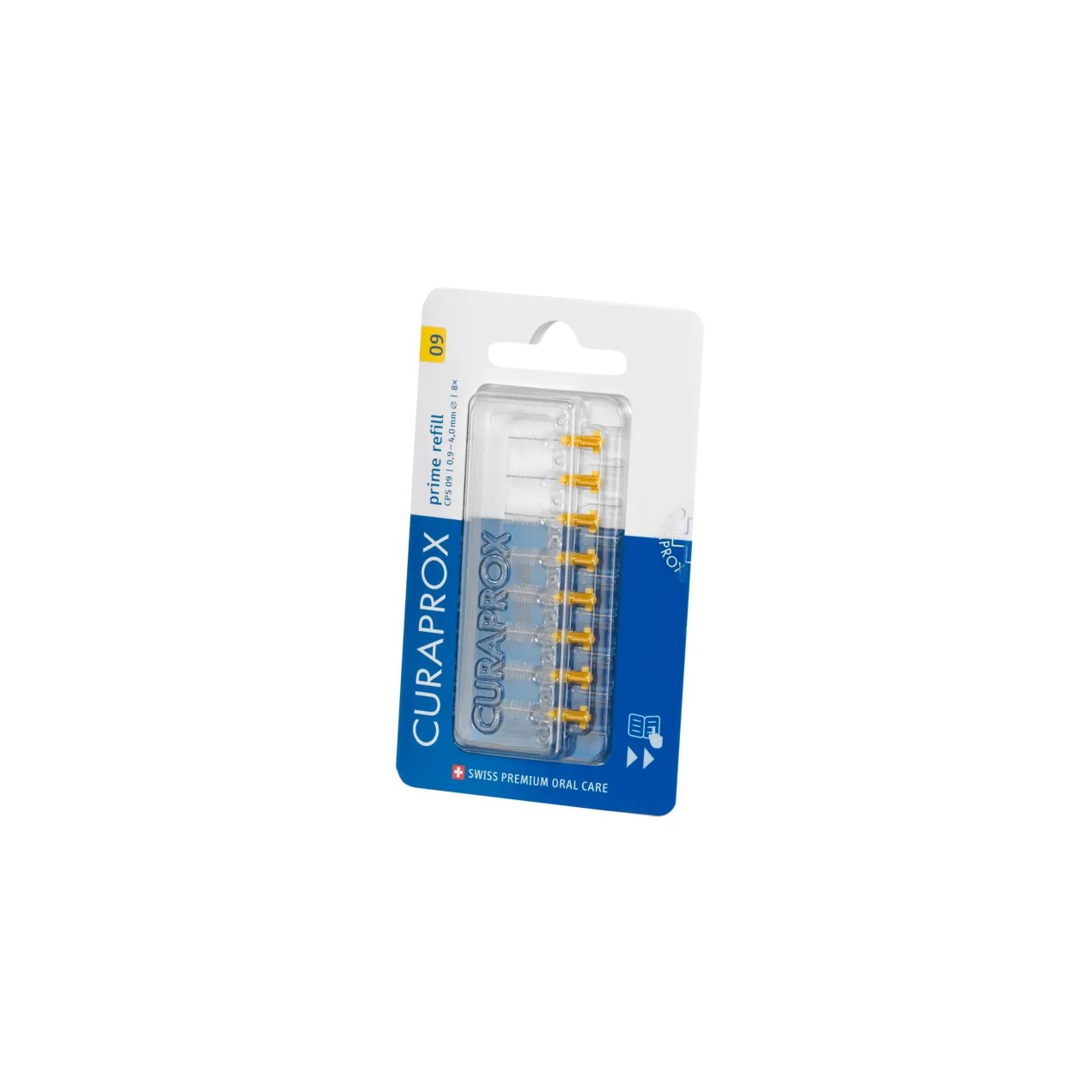 Refil para Escova Interdental Curaprox Prime 0,09mm 8 unidades