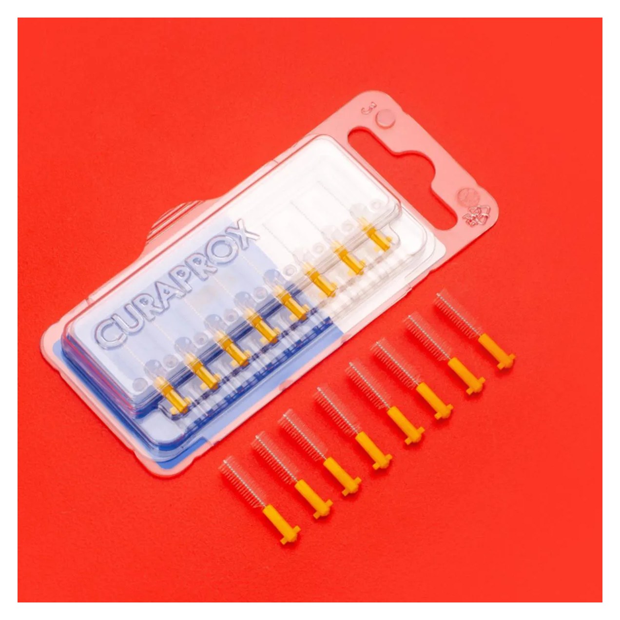 Refil para Escova Interdental Curaprox Prime 0,09mm 8 unidades