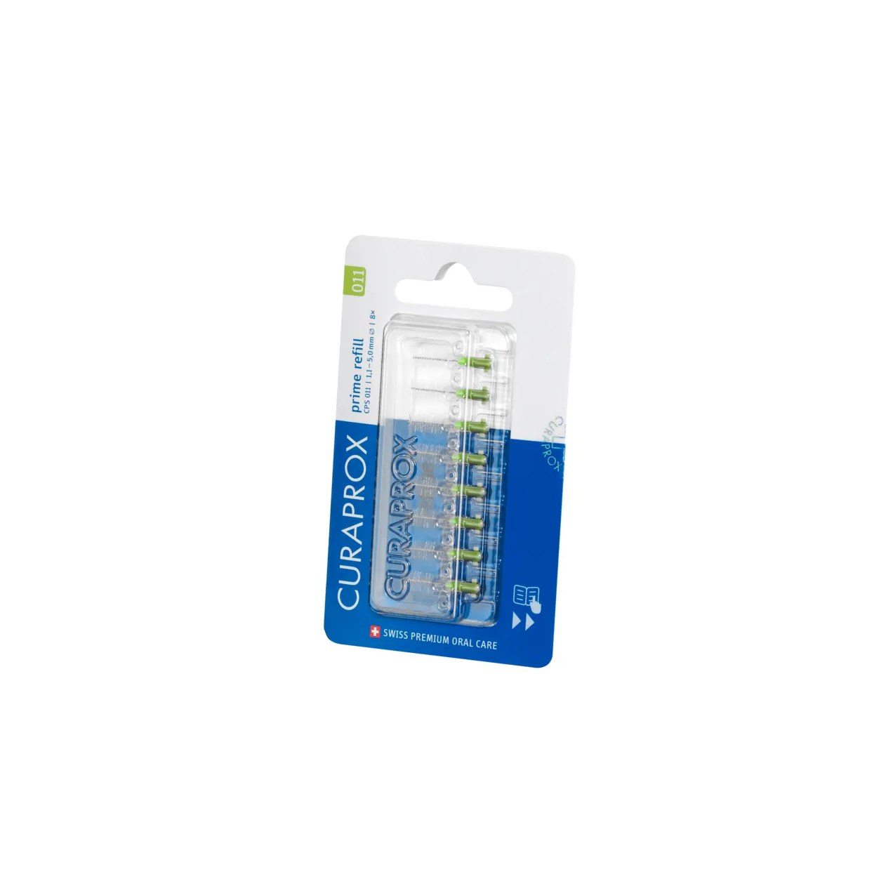 Refil para Escova Interdental Curaprox Prime 0,11mm 8 unidades