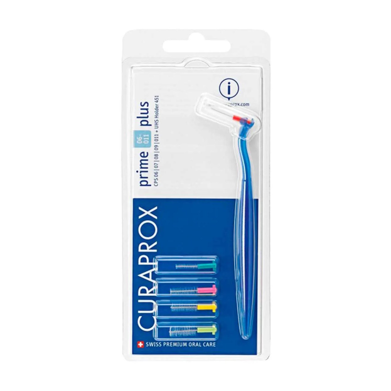 Kit Refil para Escova Interdental Curaprox Prime 0,06mm a 0,11mm