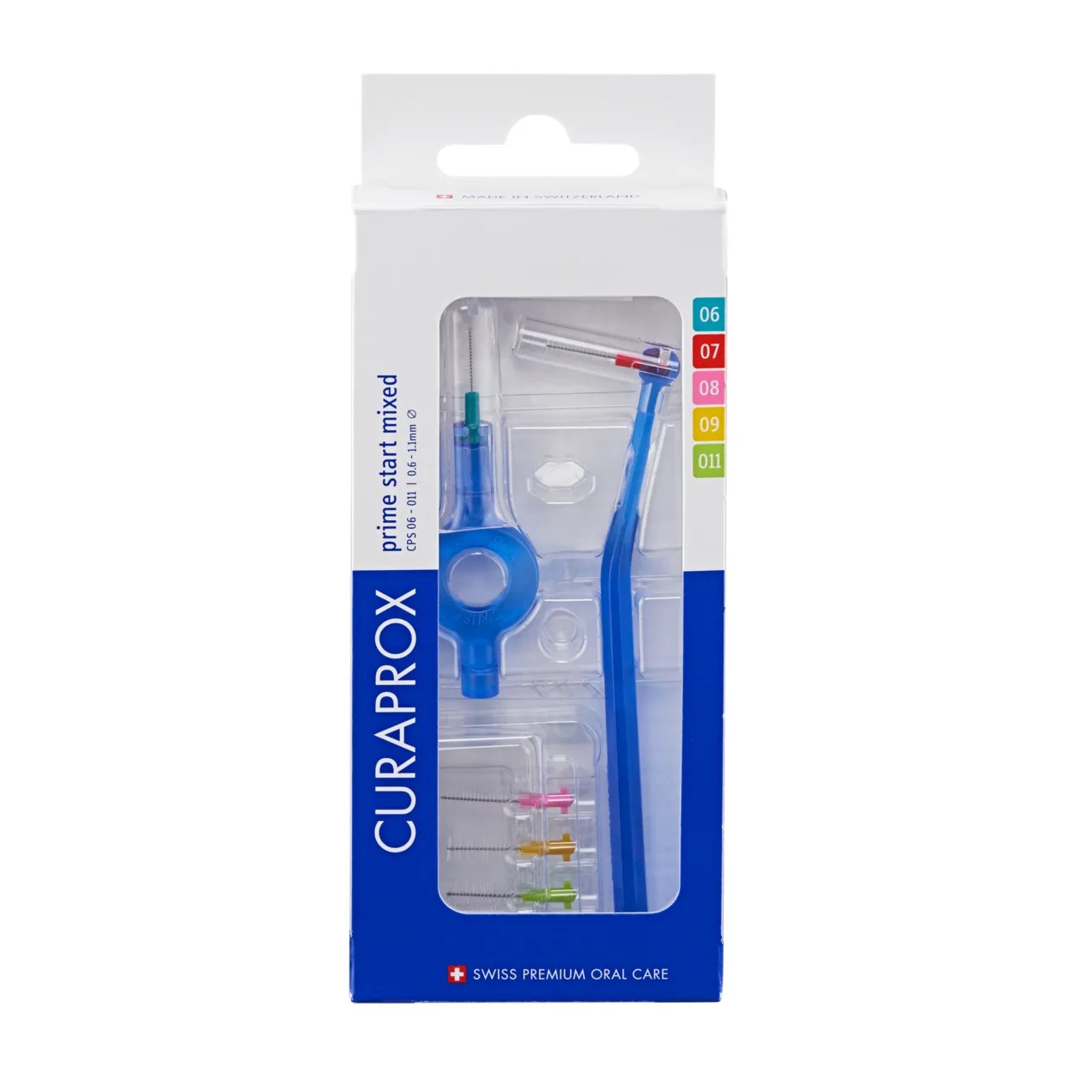 Kit Refil para Escova Interdental Curaprox Prime 0,06mm a 0,11mm