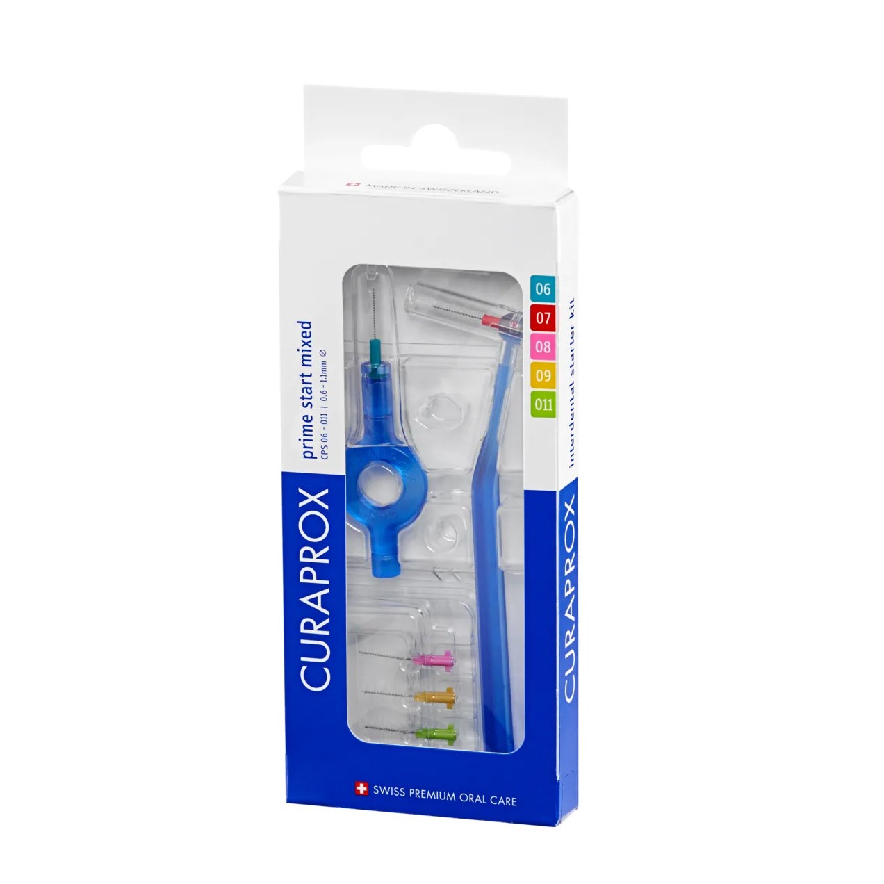 Kit Refil para Escova Interdental Curaprox Prime 0,06mm a 0,11mm