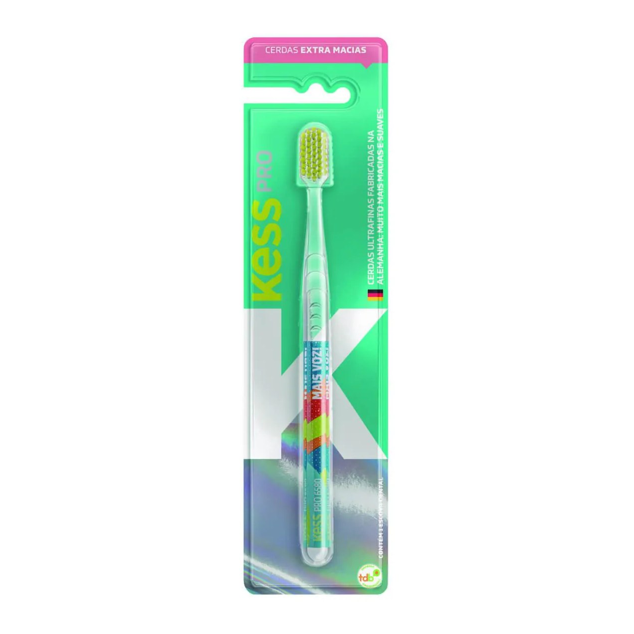 Escova de Dente Kess Pro Extra Macia - 1 Unidade