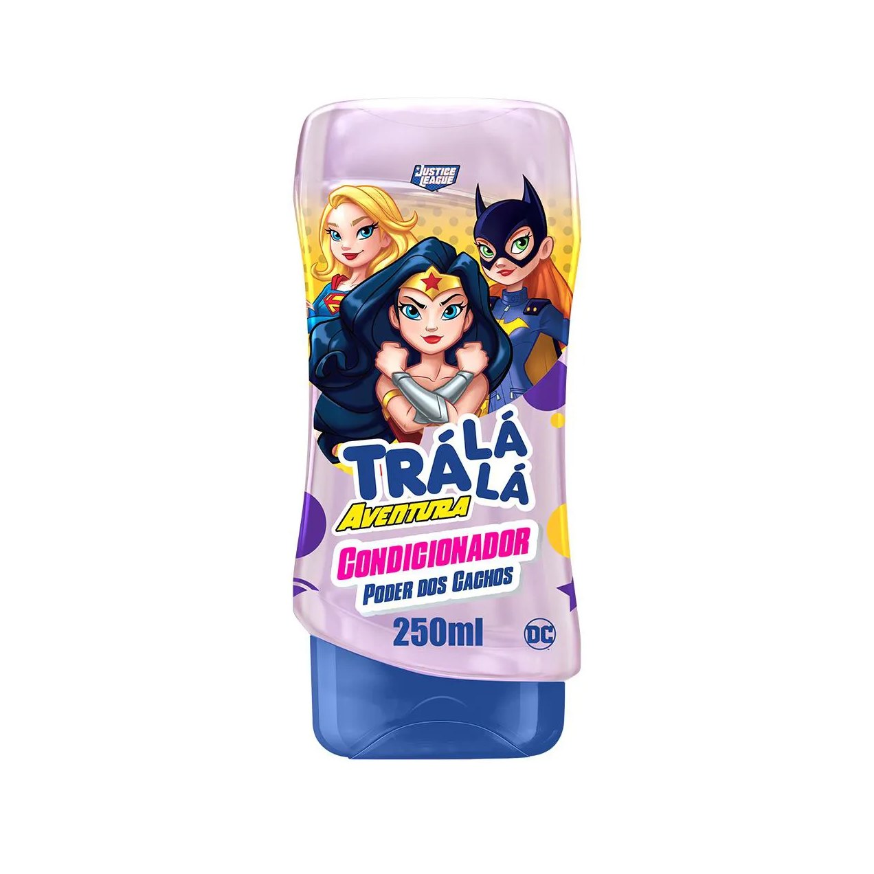 Condicionador Infantil Trá Lá Lá Aventura Justice League Poder dos Cachos 250ml