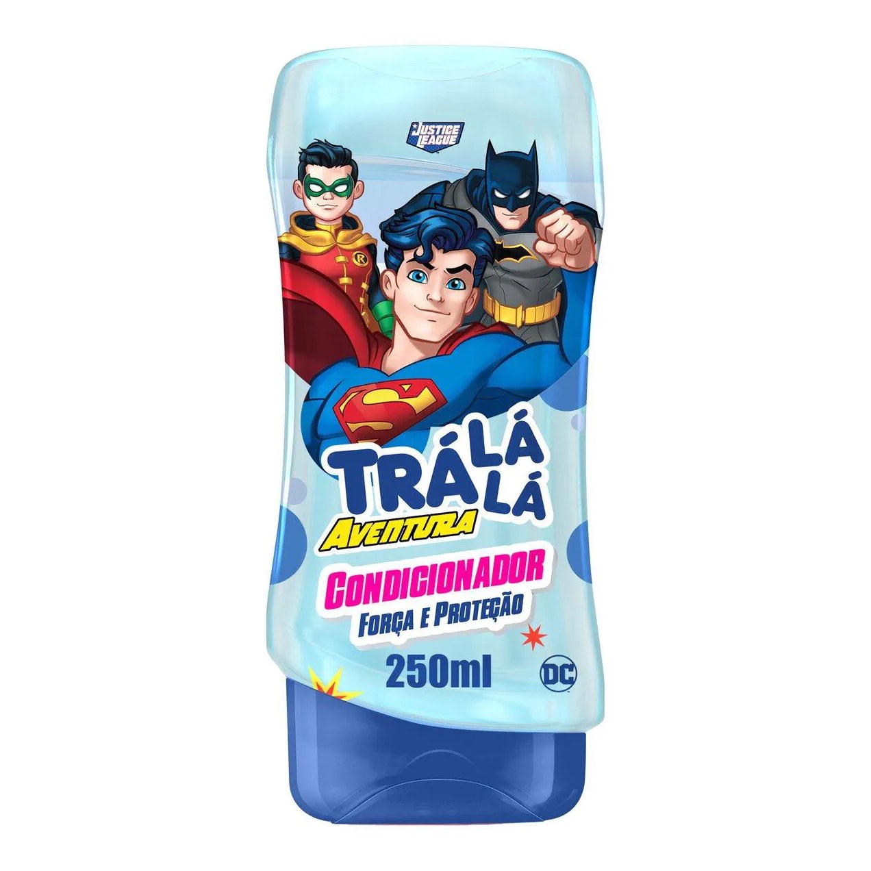 Condicionador Infantil Trá Lá Lá Aventura Justice League Força e Proteção 250ml
