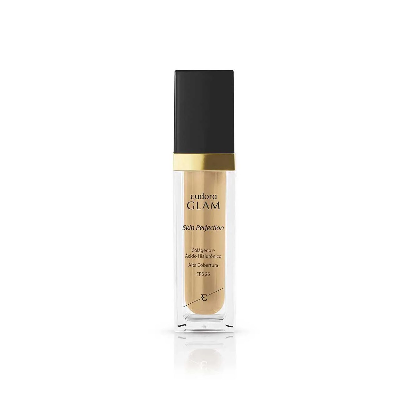 Base Líquida Eudora Glam Skin Perfection 30ml - Cor 25