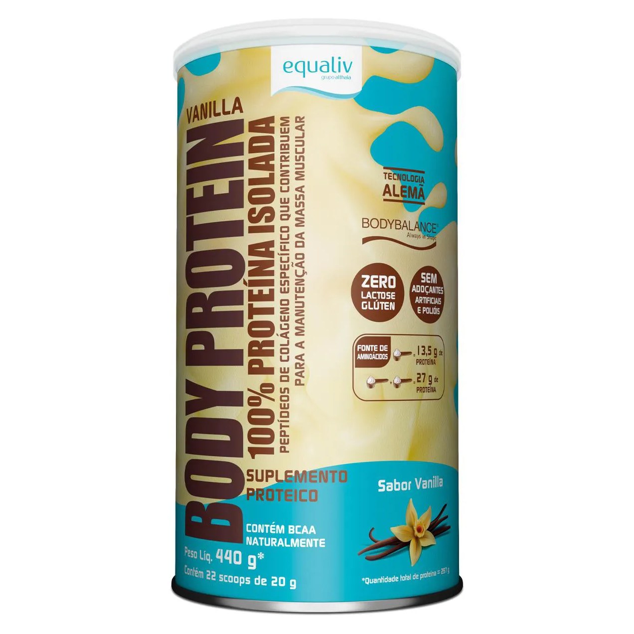 Whey Protein Equaliv Body Protein Baunilha 440g