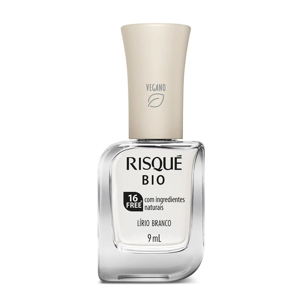Esmalte Cremoso Risqué Bio 9ml - Lírio Branco