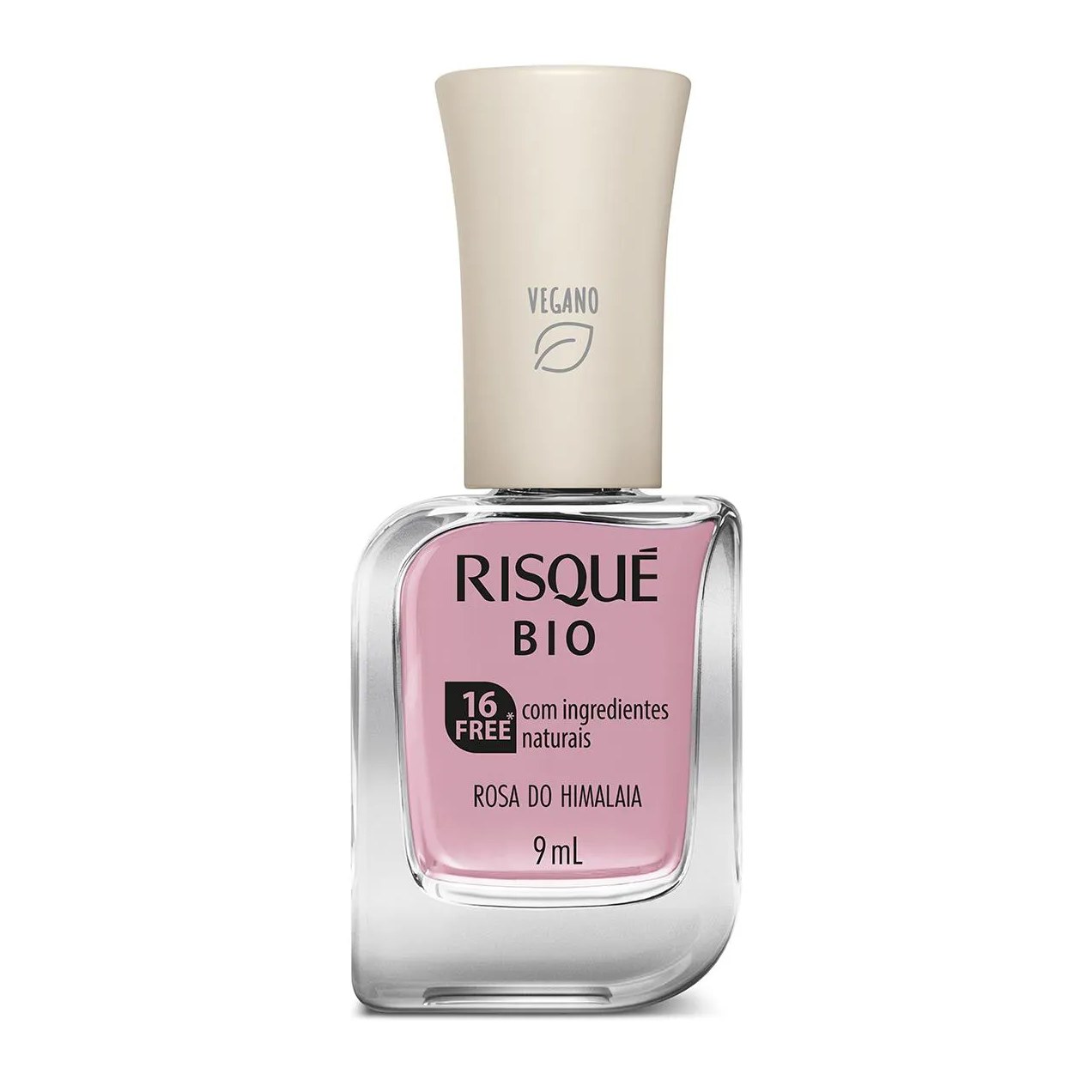 Esmalte Cremoso Risqué Bio9ml - Rosa do Himalaia