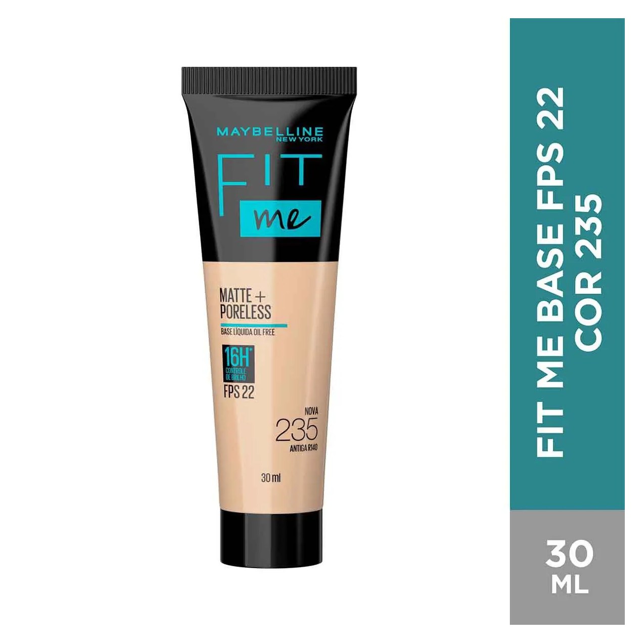 Base Líquida Maybelline NY Fit Me FPS 22 30ml - 235