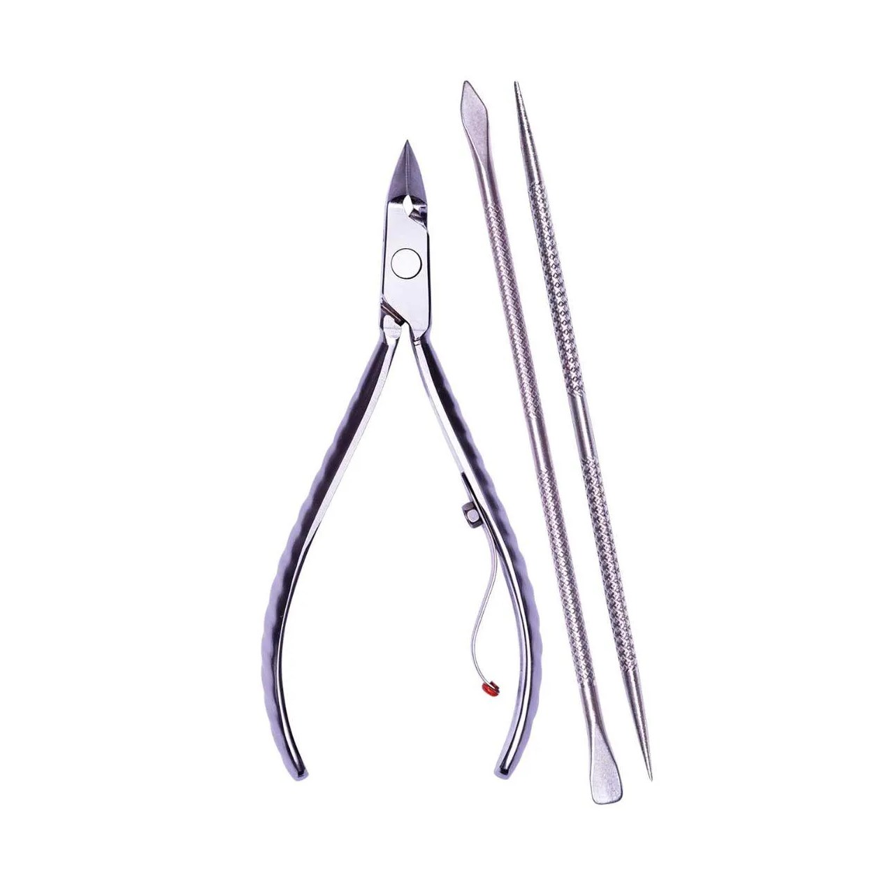 Kit de Cuidado para as Unhas Mundial Inox 778-EP Alicate + 2 Espátulas