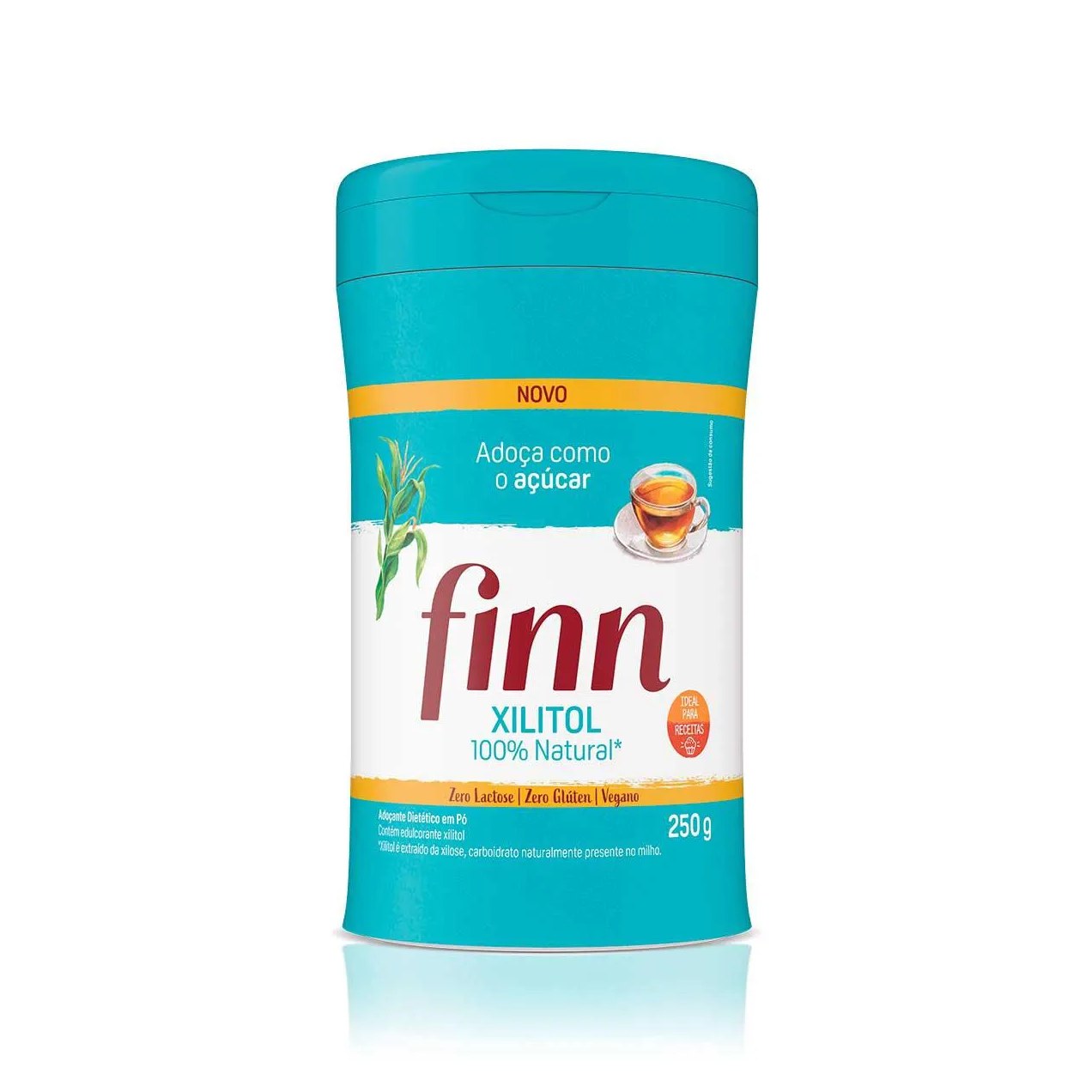 Adoçante Finn Xilitol Pó Pote 250g