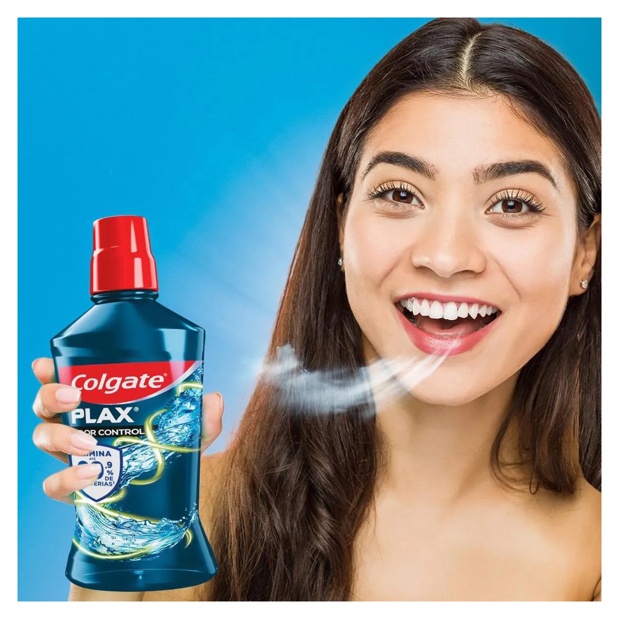 Enxaguante Bucal Sem Álcool Colgate Plax Odor Control 750ml