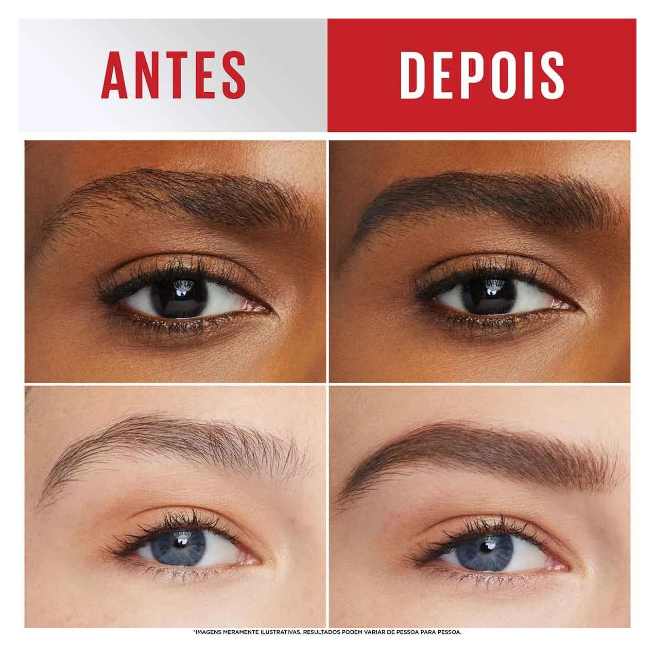 Gel de Sobrancelha Maybelline NY Tattoo Brow 3 Dias Deep Brown 5ml