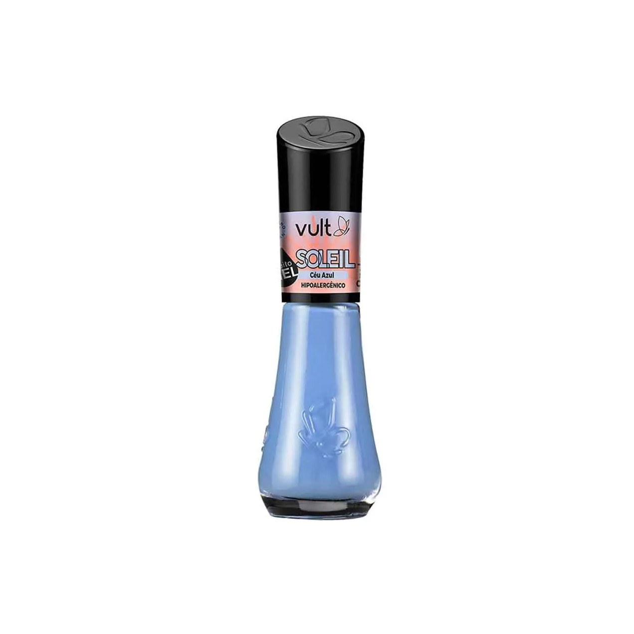 Esmalte Cremoso Vult 5 Free Soleil Efeito Gel 8ml - Céu Azul