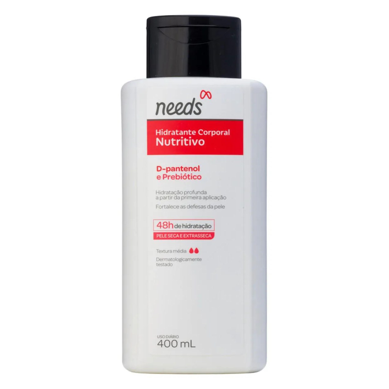 Hidratante Corporal Needs Nutritivo D-Pantenol e Prebiótico 400ml