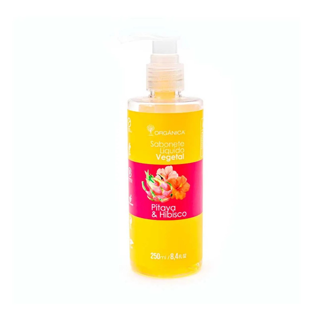 Sabonete Líquido Orgânica Pitaya e Hibisco 250ml