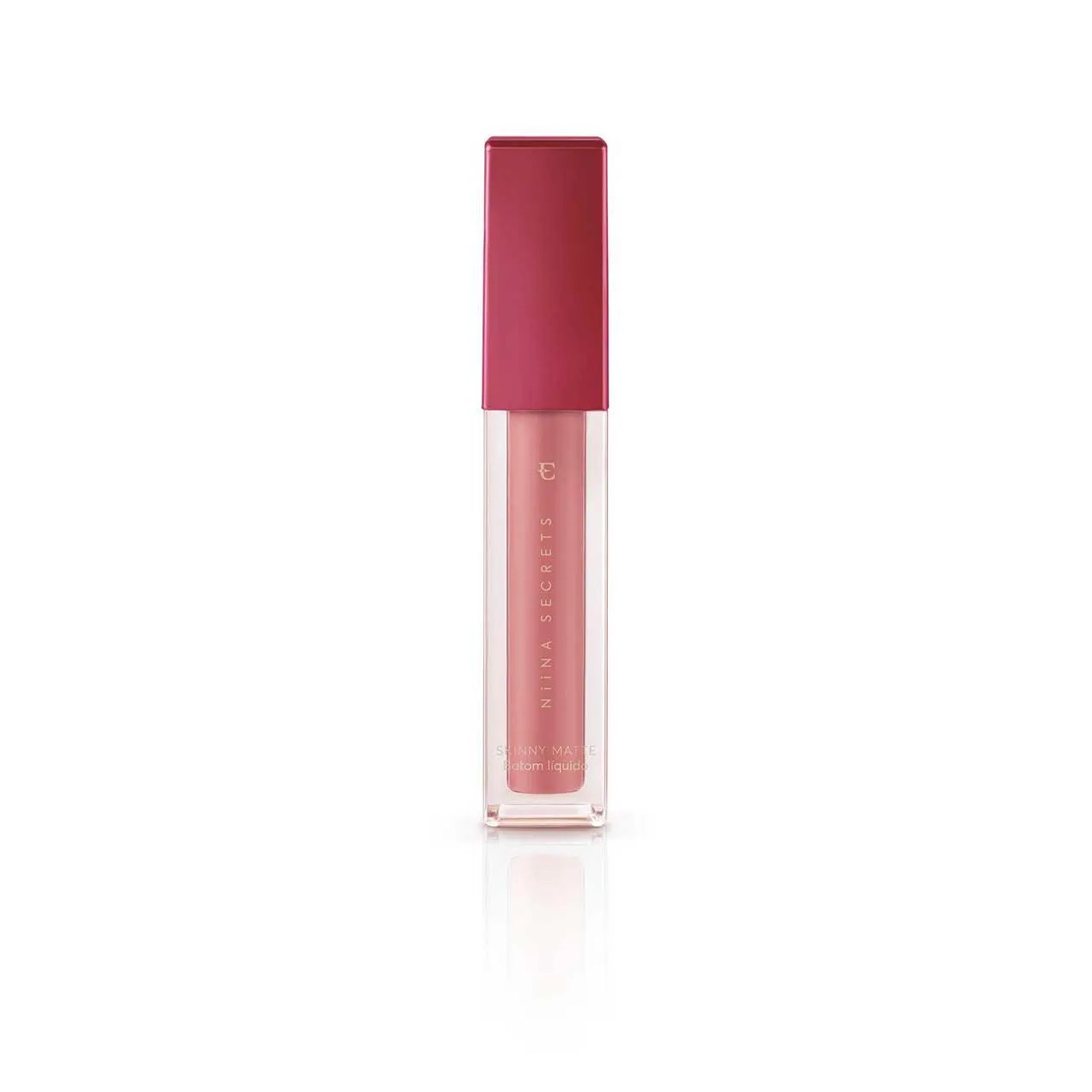 Batom Líquido Niina Secrets Skinny Matte Rose Gardênia 5ml
