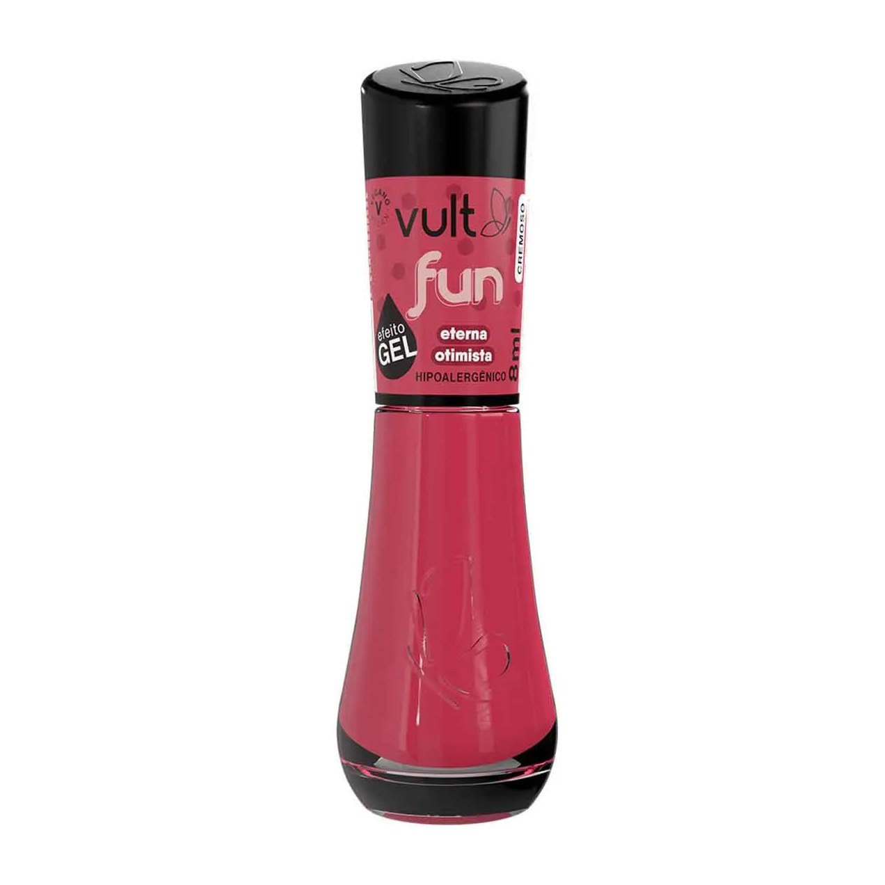 Esmalte Cremoso Vult 5 Free Fun Efeito Gel 8ml - Eterna Otimista